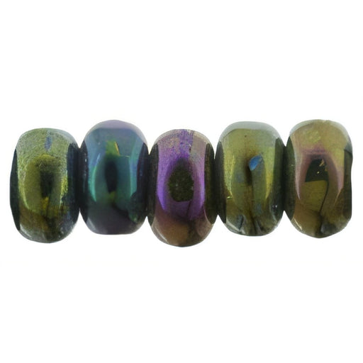 Czech Rondelle 3mm Iris - Purple