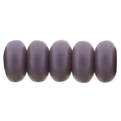 Czech Rondelle 3mm Opaque Purple