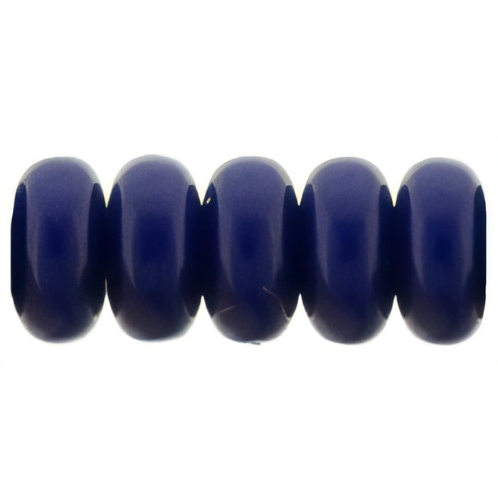Czech Rondelle 3mm Navy Blue
