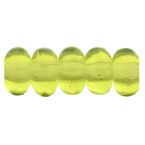 Czech Rondelle 3mm Olivine