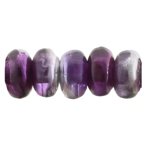 Czech Rondelle 3mm Mirror - Fuchsia