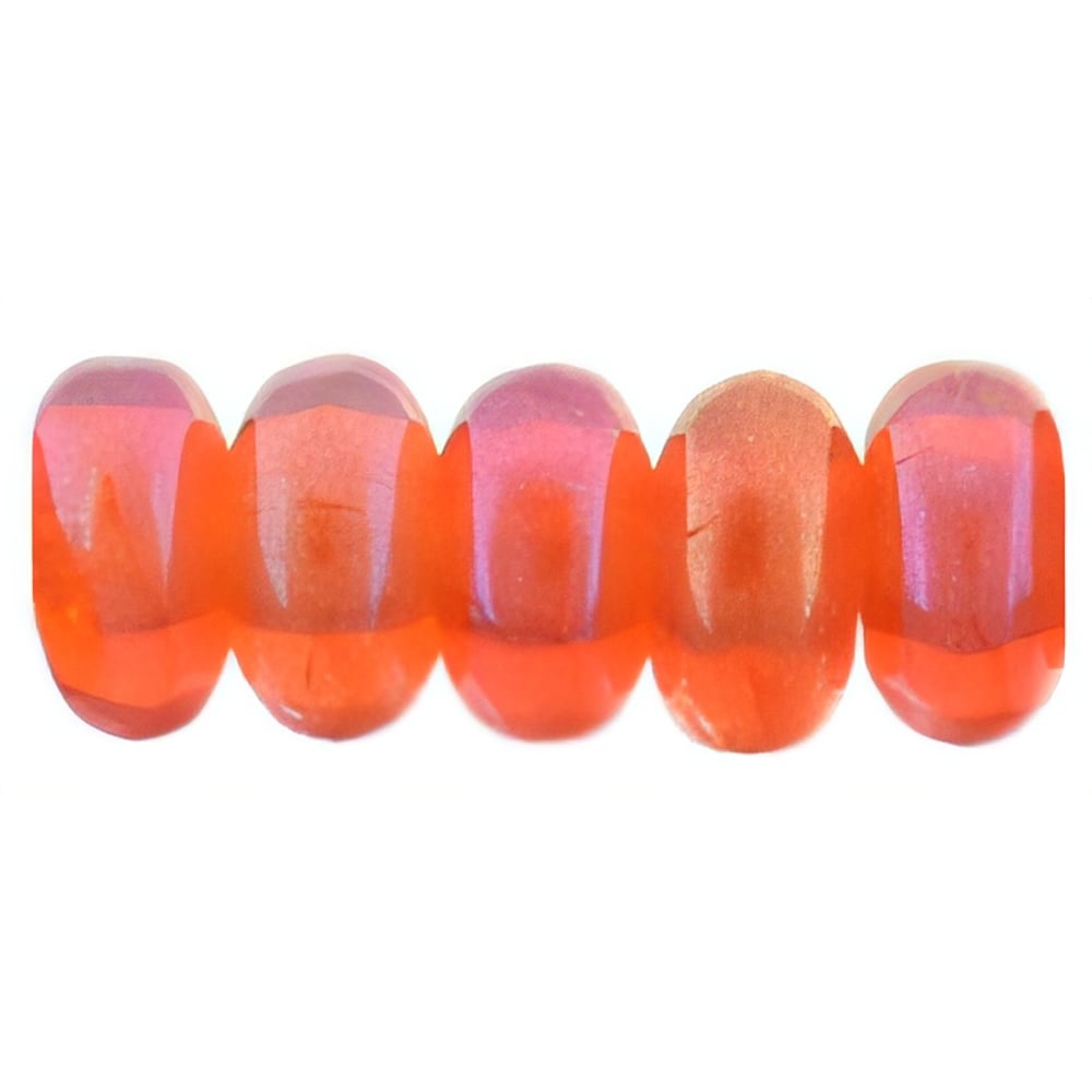 Czech Rondelle 3mm Luster Iris - Hyacinth