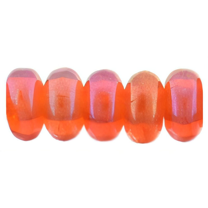 Czech Rondelle 3mm Luster Iris - Hyacinth