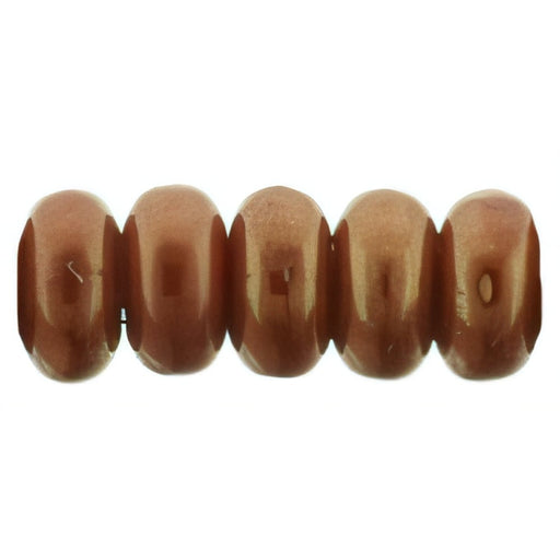 Czech Rondelle 3mm Patina - Opaque Red