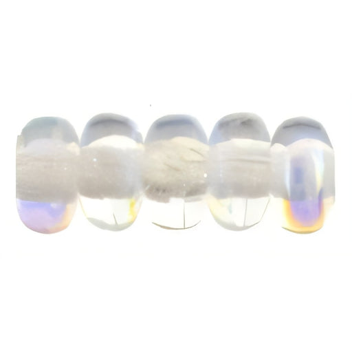 Czech Rondelle 3mm Crystal AB