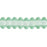 Czech Rondelle 4mm Lt Prairie Green