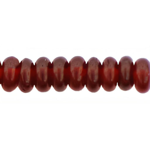 Czech Rondelle 4mm Garnet