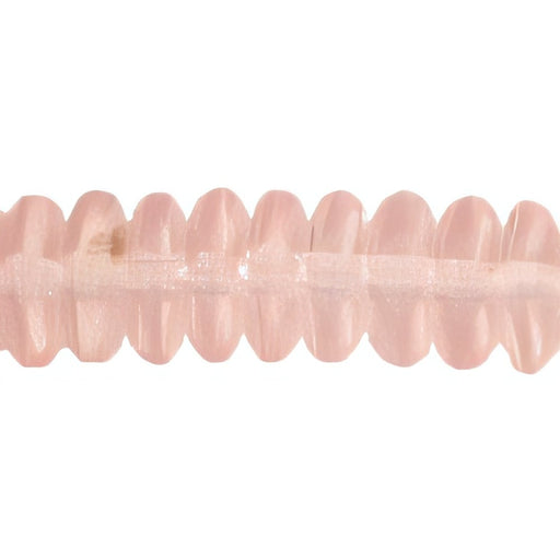 Czech Rondelle 6mm Rosaline (50pcs)