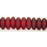 Czech Rondelle 6mm Ruby (50pcs)