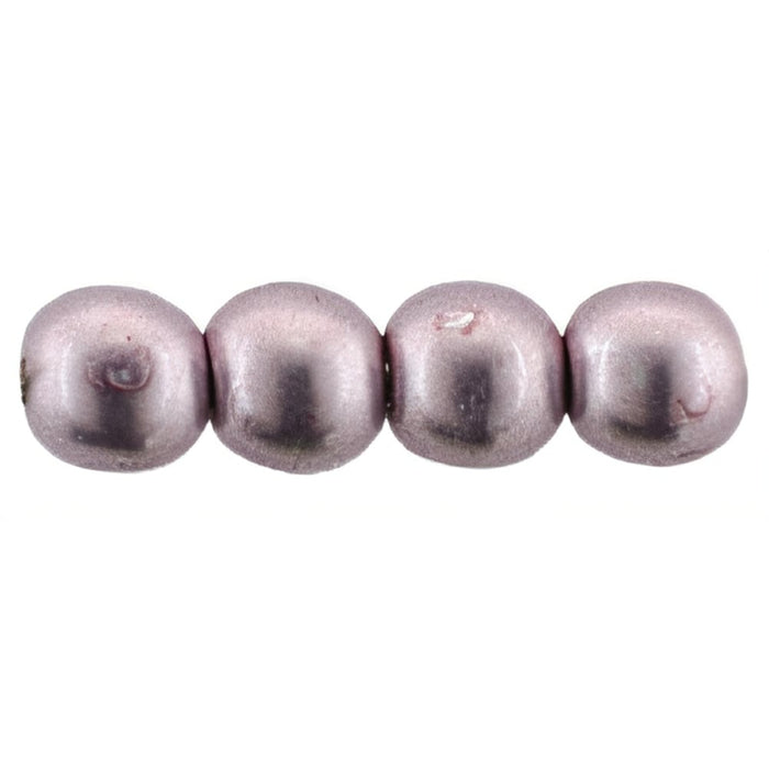 Czech Round Beads 2mm ColorTrends: Sueded Gold Blackened Pearl