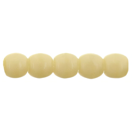 Czech Round Beads 2mm Antique Beige
