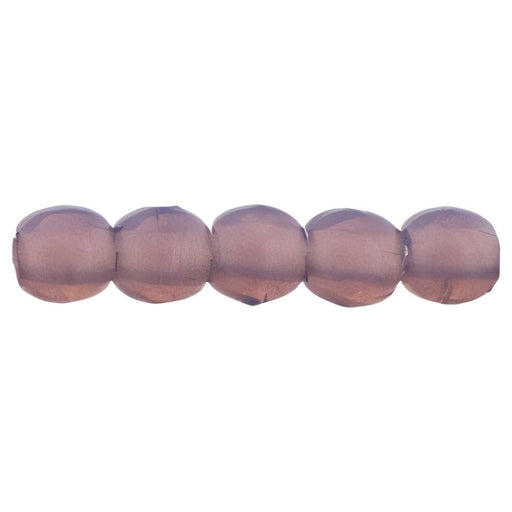 Czech Round Beads 2mm Milky Amethyst