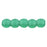 Czech Round Beads 2mm Atlantis Green