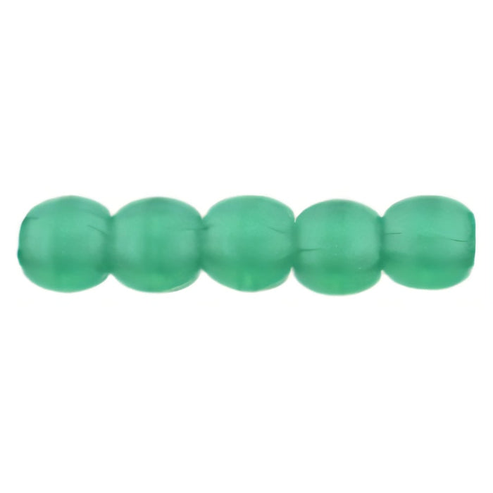 Czech Round Beads 2mm Atlantis Green
