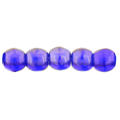 Czech Round Beads 2mm Luster Iris - Cobalt