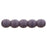 Czech Round Beads 2mm Matte - Opaque Purple