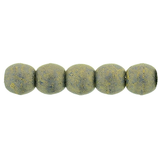 Czech Round Beads 2mm Pacifica - Poppy Seed