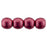 Czech Round Beads 3mm ColorTrends: Sueded Gold Lily Pad