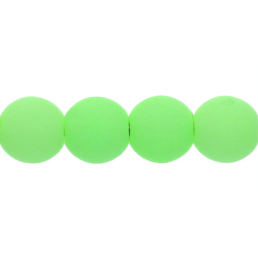 Czech Round Beads 3mm Bondeli Lime (100pcs)