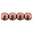Czech Round Beads 4mm ColorTrends: Sueded Gold Lantana