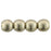Czech Round Beads 6mm ColorTrends: Sueded Gold Cloud Dream (50pcs)