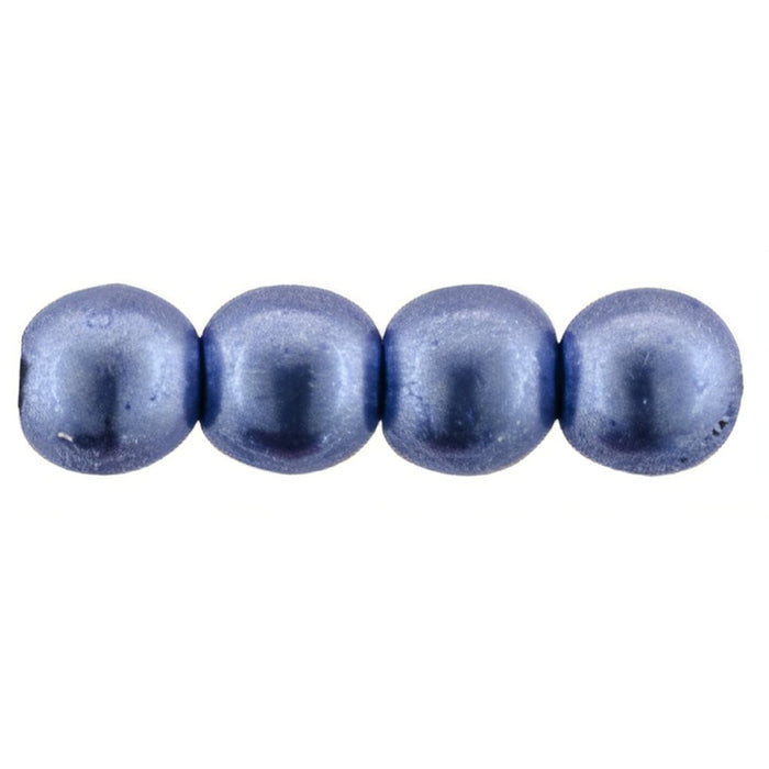 Czech Round Beads 6mm ColorTrends: Sueded Gold Provence (50pcs)