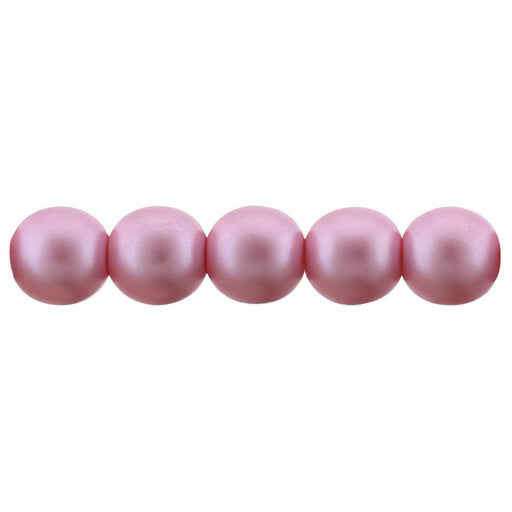 Czech Glass Pearls 6mm Flamingo (25pcs)