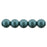 Czech Glass Pearls 6mm Teal (25pcs)