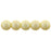 Czech Glass Pearls 6mm Matte - Cream (25pcs)