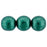 Czech Round Beads 8mm ColorTrends: Saturated Metallic Martini Olive (25pcs)