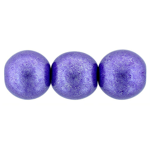 Czech Round Beads 8mm ColorTrends: Saturated Metallic Ultra Violet (25pcs)