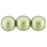 Czech Round Beads 8mm ColorTrends: Saturated Metallic Limelight (25pcs)