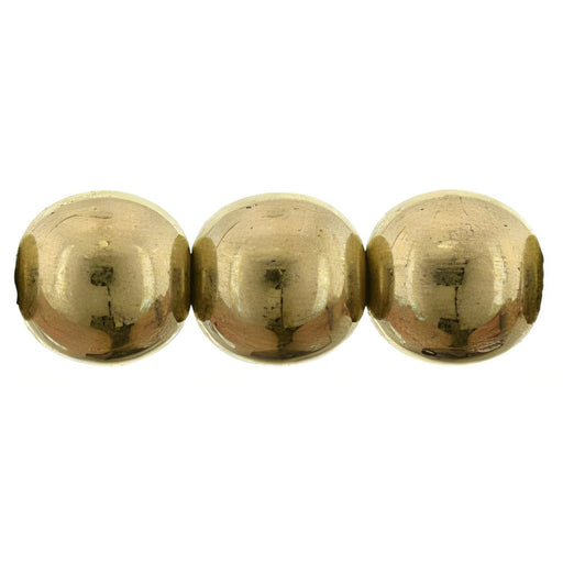 Czech Round Beads 8mm Bronze (25pcs)