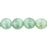 Czech Round Beads 8mm Glow in the Dark - Luster - Transparent Prairie Green