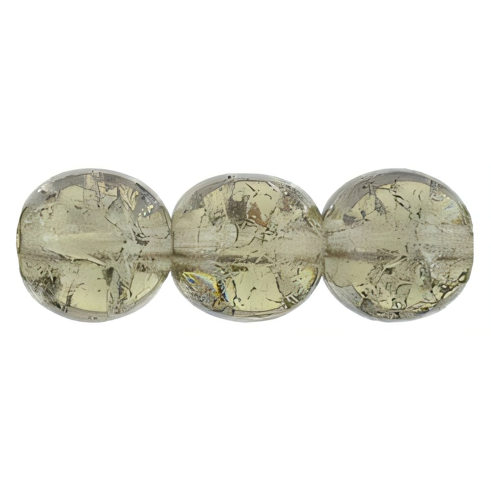 Czech Round Crackle Beads 8mm Black Diamond (25pcs)