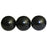 Czech Pearl Coat - Round 10mm Pearl - Black (50pcs)