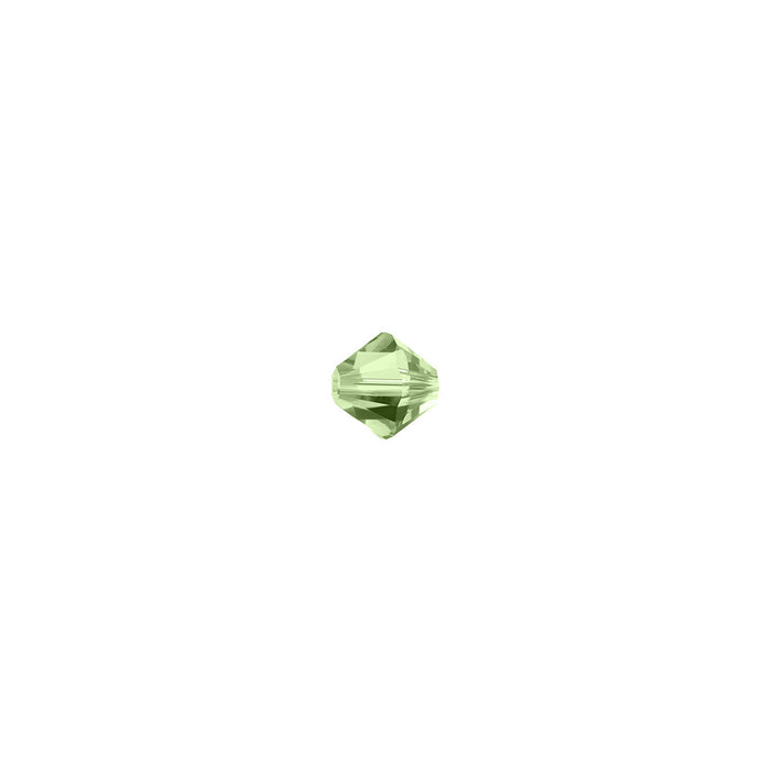 PRESTIGE Crystal, #5328 Bicone Bead 3mm, Sunshine Peridot (1 Piece)