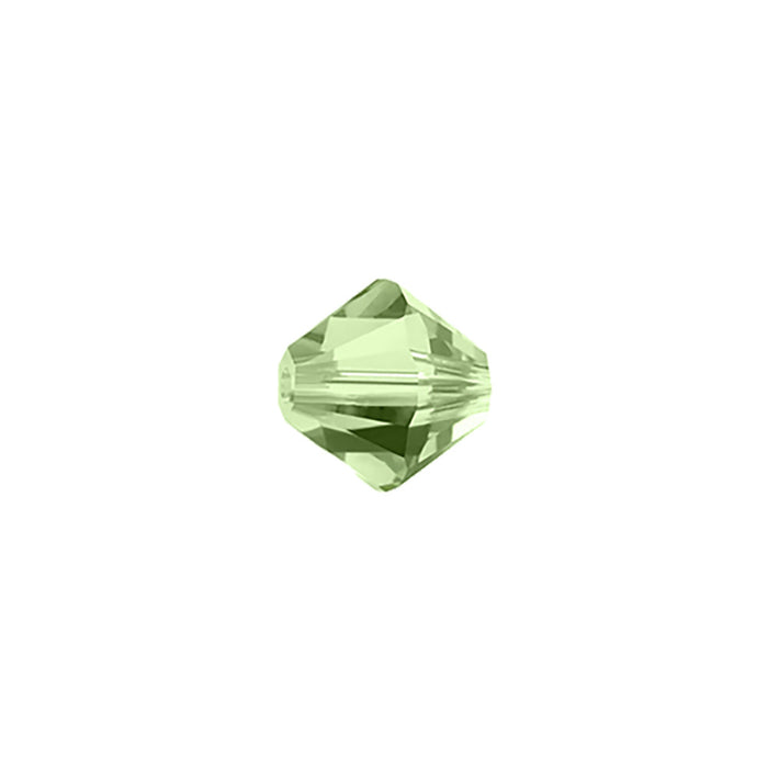 PRESTIGE Crystal, #5328 Bicone Bead 6mm, Sunshine Peridot (1 Piece)