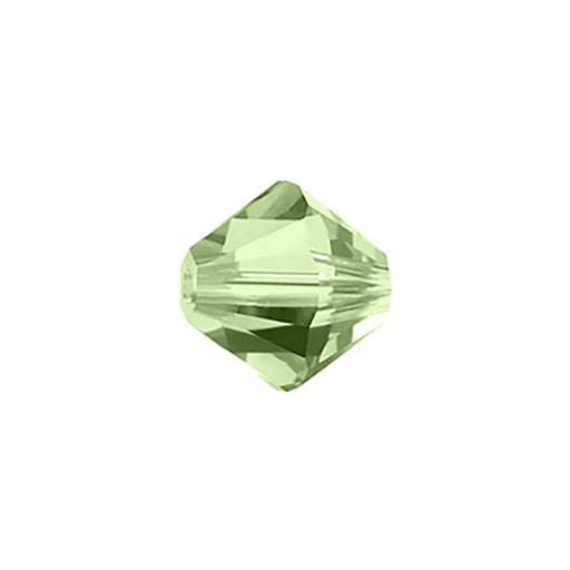 PRESTIGE Crystal, #5328 Bicone Bead 8mm, Sunshine Peridot (1 Piece)