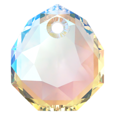 Swarovski Crystal, #6436 Swarovski Majestic Pendant 11.5mm, Crystal Shimmer (1 Piece)