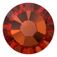 Swarovski 2058 Xilion Rose Enhanced Flatback SS9 Persian Red (144 Pieces)
