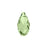 PRESTIGE Crystal, #6010 Briolette Pendant 11mm, Sunshine Peridot (1 Piece)