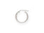 Sterling Silver 2.0 x 15.0mm Eurowire Hoop Earrings with Anti-Tarnish Finish (1 Pair)