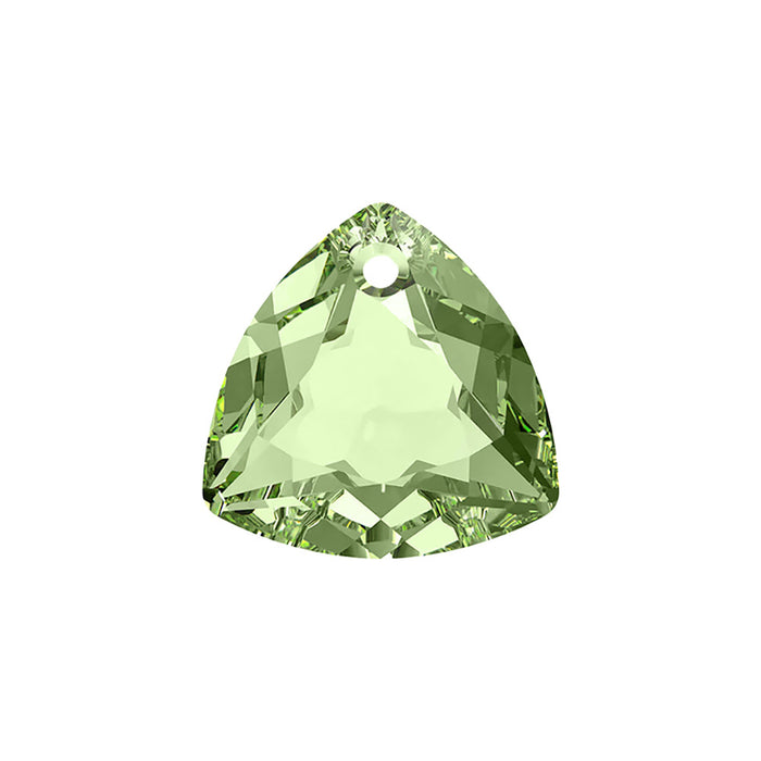 PRESTIGE Crystal, #6434 Trilliant Cut Pendant 10.5mm, Sunshine Peridot (1 Piece)