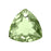 PRESTIGE Crystal, #6434 Trilliant Cut Pendant 14.5mm, Sunshine Peridot (1 Piece)