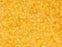 Cylin Seed Beads 11/0 - 25g Bag - Glow in the Dark - Gold Yellow