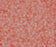 Cylin Seed Beads 11/0 - 25g Bag - Glow in the Dark - Coral