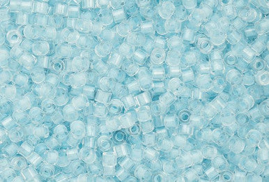 Cylin Seed Beads 11/0 - 25g Bag - Glow in the Dark - Sky
