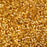 Cylin Bead 11/0 25g Bag - Silver-Lined Gold