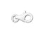 8mm Round Sterling Silver Trigger Clasp (2 Pieces)